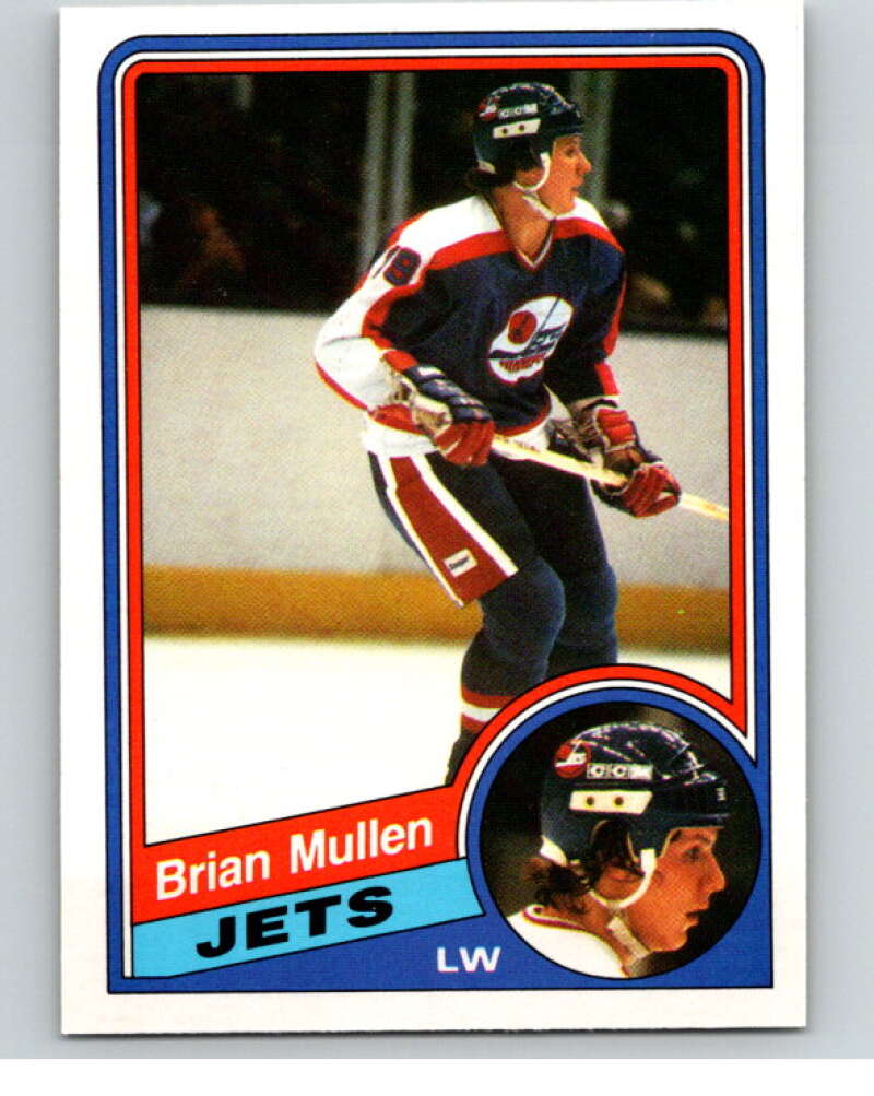 1984-85 O-Pee-Chee #344 Brian Mullen Winnipeg Jets V64666 Image 1