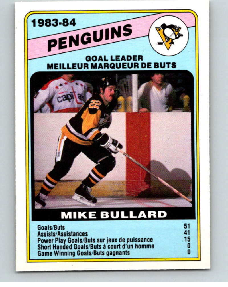 1984-85 O-Pee-Chee #365 Mike Bullard TL Pittsburgh Penguins V64718 Image 1