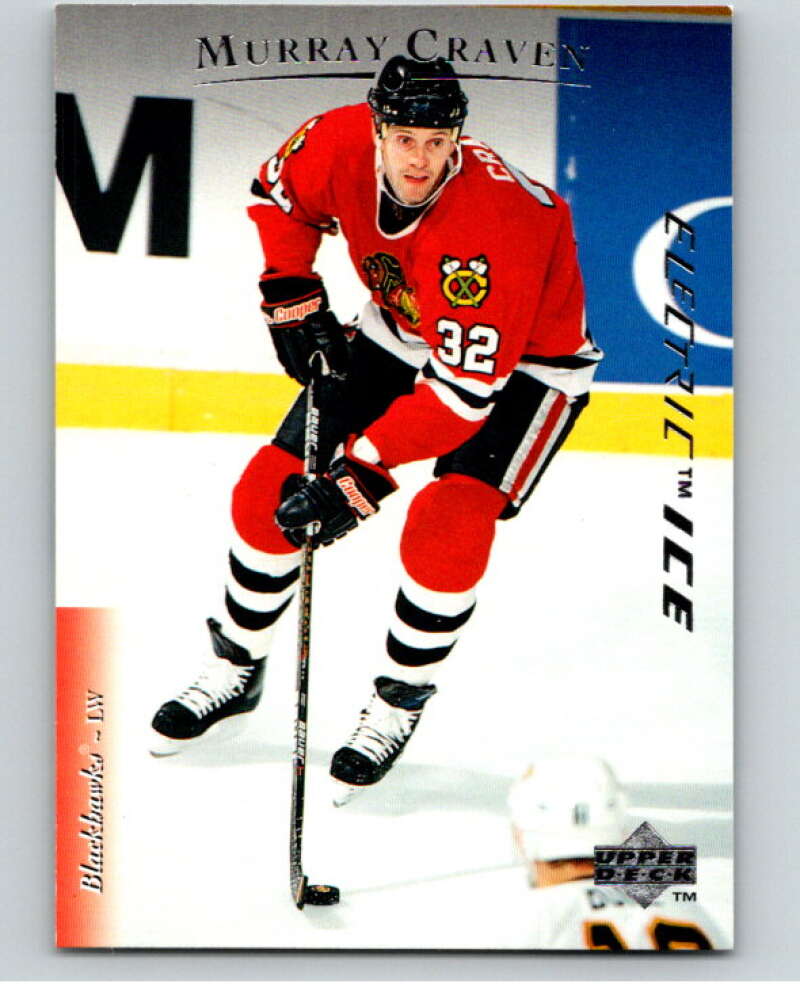 1995-96 Upper Deck Electric Ice #151 Murray Craven Blackhawks V64894 Image 1