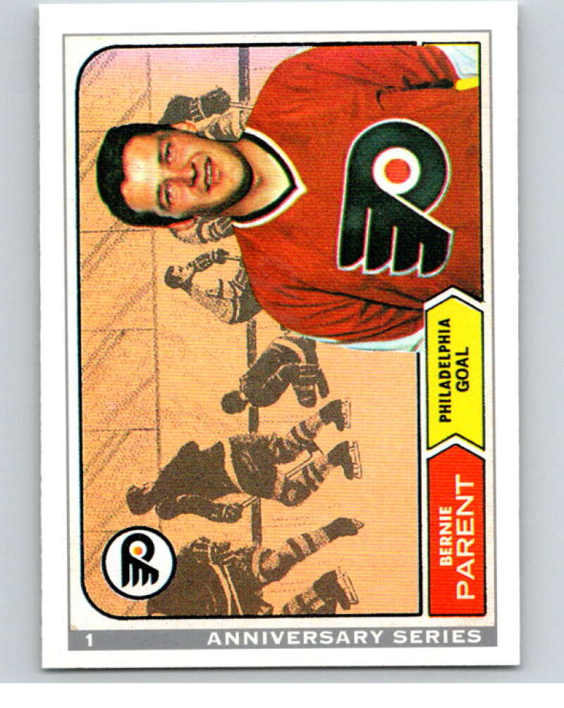 1992-93 O-Pee-Chee 25th Anniversary Inserts #1 Bernie Parent V65027 Image 1