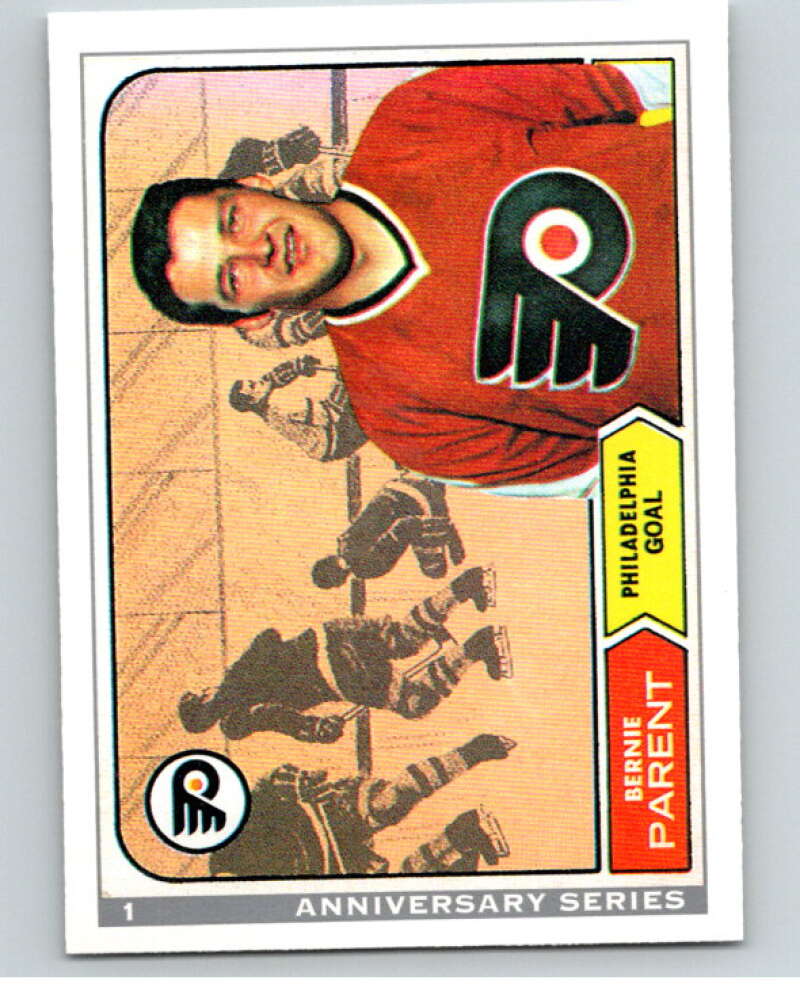 1992-93 O-Pee-Chee 25th Anniversary Inserts #1 Bernie Parent V65029 Image 1