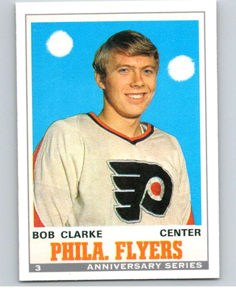 1992-93 O-Pee-Chee 25th Anniversary Inserts #3 Bobby Clarke V65038 Image 1