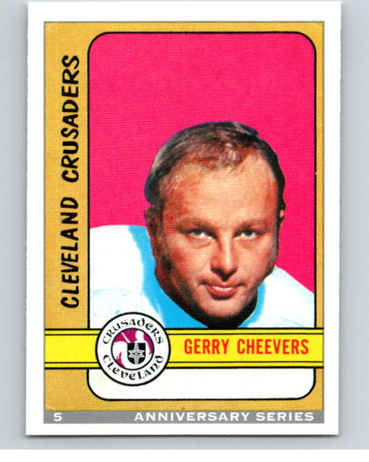 1992-93 O-Pee-Chee 25th Anniversary Inserts #5 Gerry Cheevers   V65046 Image 1