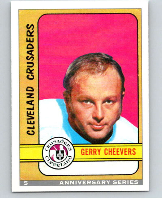 1992-93 O-Pee-Chee 25th Anniversary Inserts #5 Gerry Cheevers   V65047 Image 1