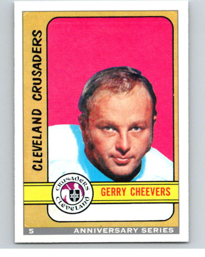 1992-93 O-Pee-Chee 25th Anniversary Inserts #5 Gerry Cheevers V65049 Image 1