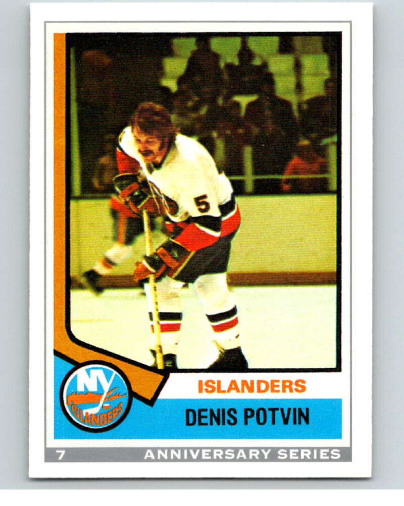 1992-93 O-Pee-Chee 25th Anniversary Inserts #7 Denis Potvin V65055 Image 1