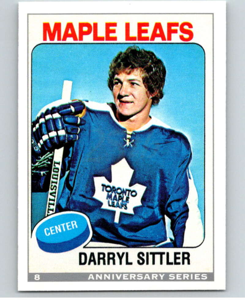 1992-93 O-Pee-Chee 25th Anniversary Inserts #8 Darryl Sittler V65057 Image 1