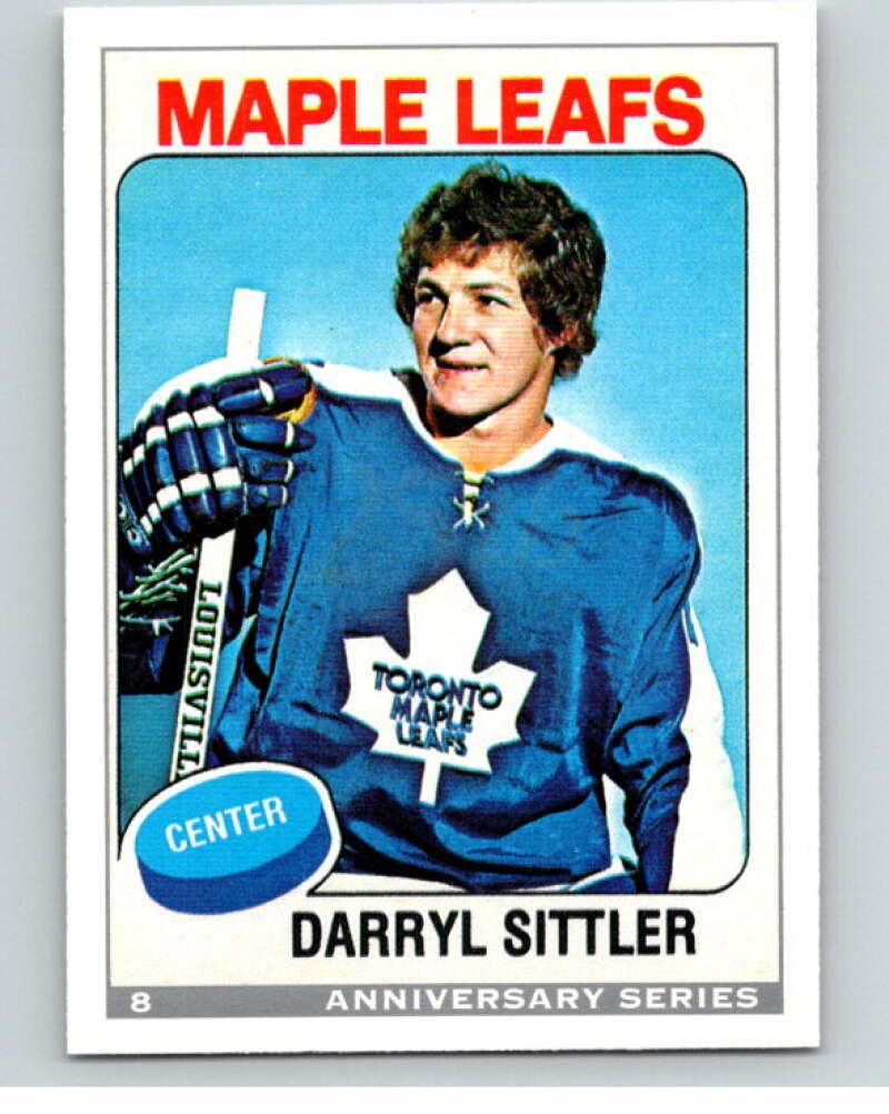 1992-93 O-Pee-Chee 25th Anniversary Inserts #8 Darryl Sittler V65059 Image 1