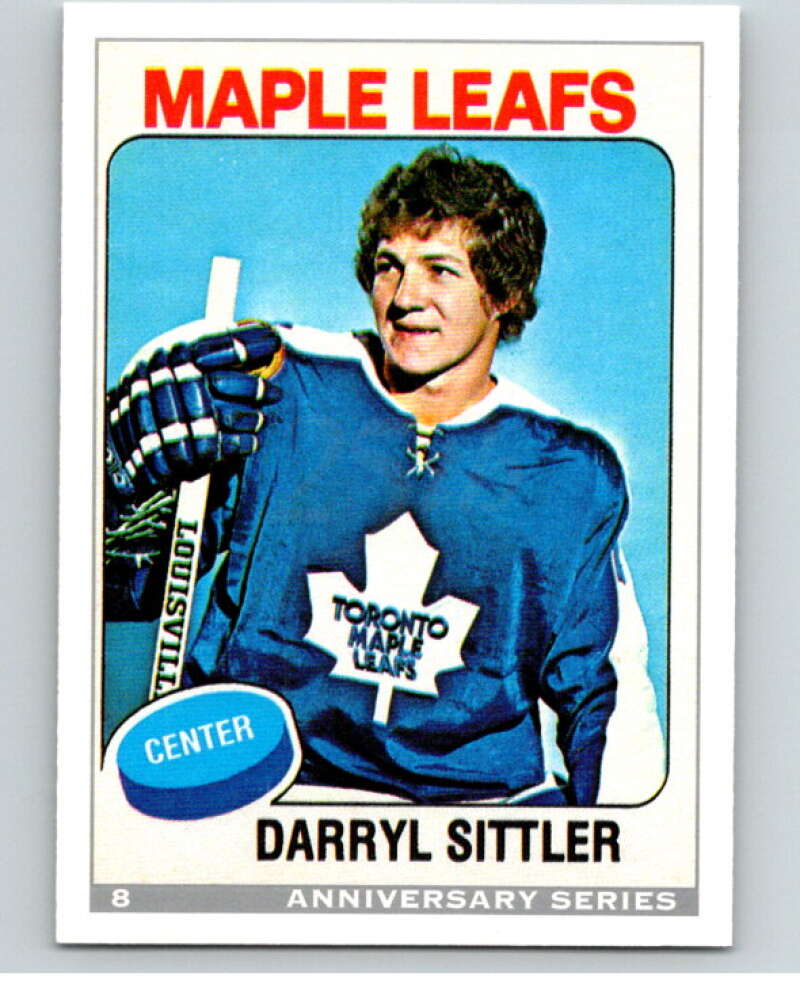 1992-93 O-Pee-Chee 25th Anniversary Inserts #8 Darryl Sittler V65060 Image 1
