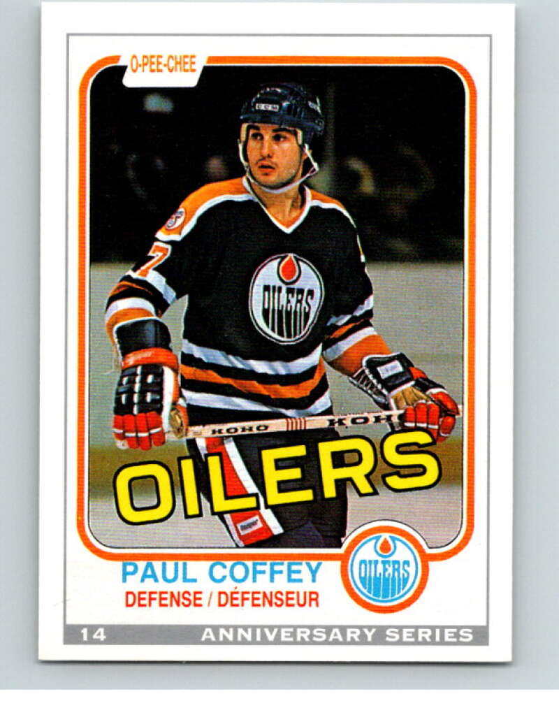 1992-93 O-Pee-Chee 25th Anniversary Inserts #14 Paul Coffey V65081 Image 1