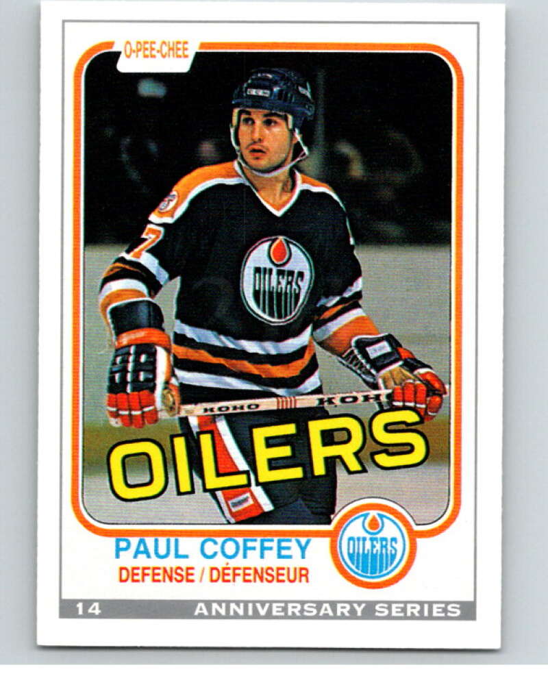 1992-93 O-Pee-Chee 25th Anniversary Inserts #14 Paul Coffey V65084 Image 1