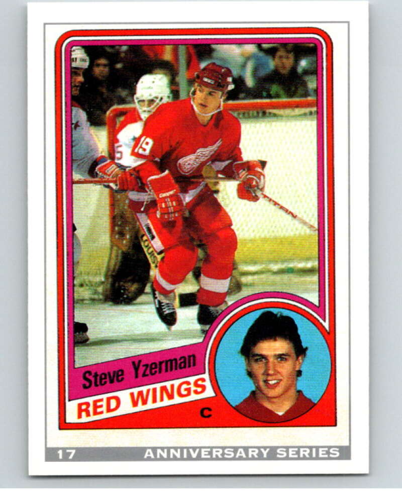 1992-93 O-Pee-Chee 25th Anniversary Inserts #17 Steve Yzerman V65100 Image 1