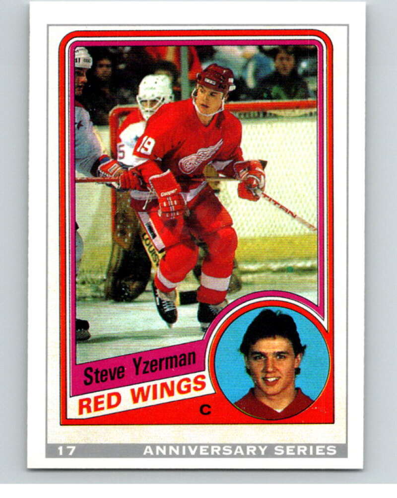 1992-93 O-Pee-Chee 25th Anniversary Inserts #17 Steve Yzerman V65102 Image 1