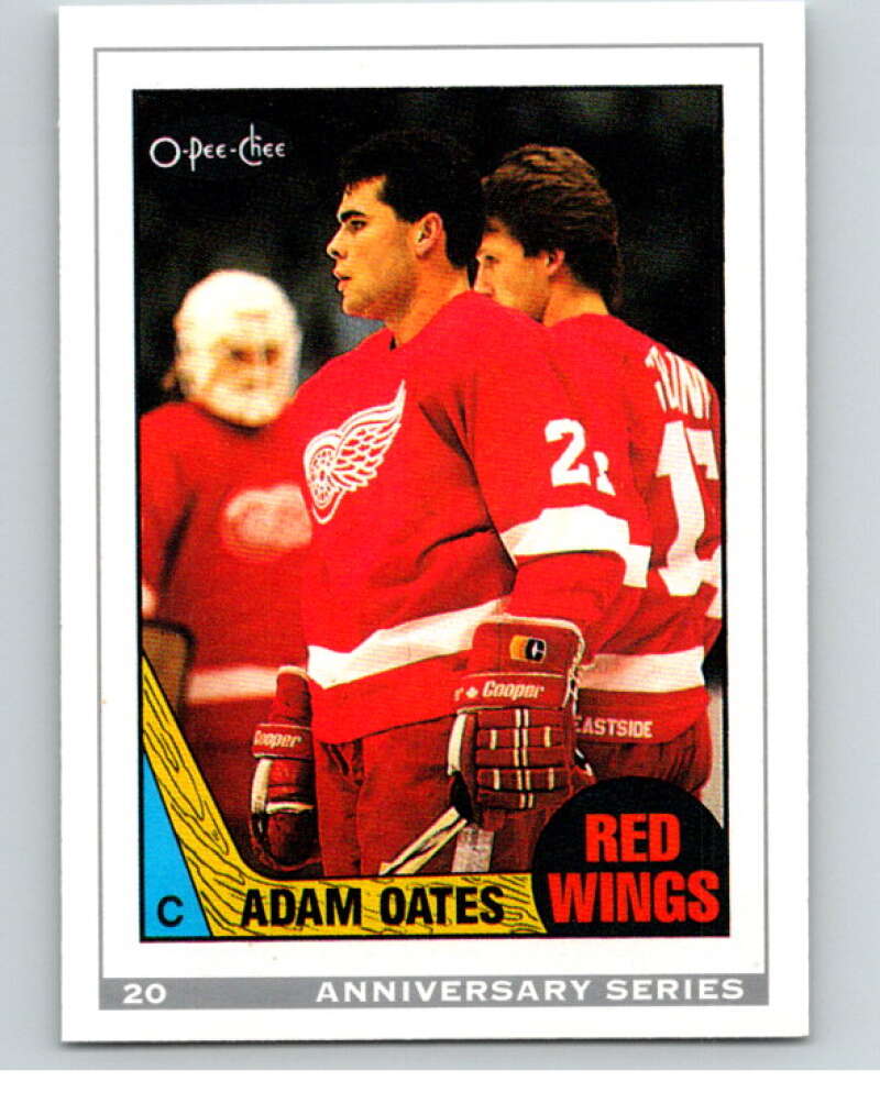 1992-93 O-Pee-Chee 25th Anniversary Inserts #20 Adam Oates V65103 Image 1