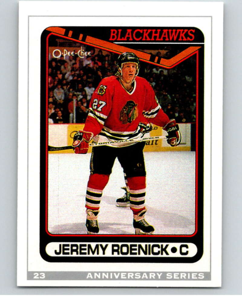 1992-93 O-Pee-Chee 25th Anniversary Inserts #23 Jeremy Roenick V65109 Image 1