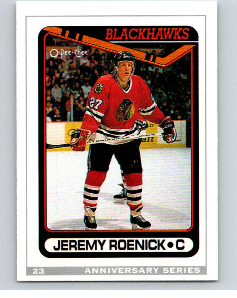 1992-93 O-Pee-Chee 25th Anniversary Inserts #23 Jeremy Roenick V65110 Image 1