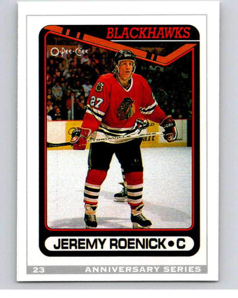 1992-93 O-Pee-Chee 25th Anniversary Inserts #23 Jeremy Roenick V65112 Image 1