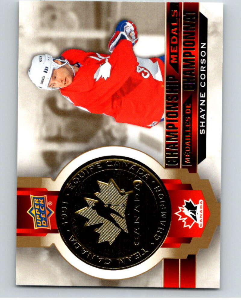2021-22 Tim Hortons Team Canada Canada's Captains #CC-6 Corey Perry V65187 Image 1