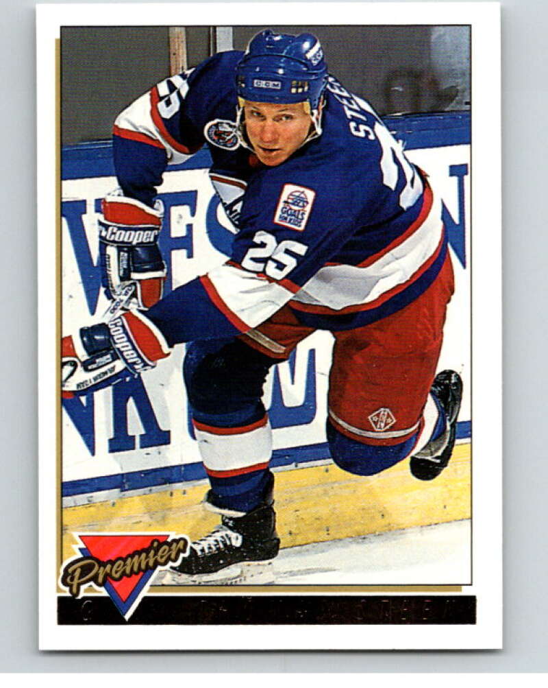 1993-94 Topps Premier Gold #11 Thomas Steen Winnipeg Jets V65193 Image 1