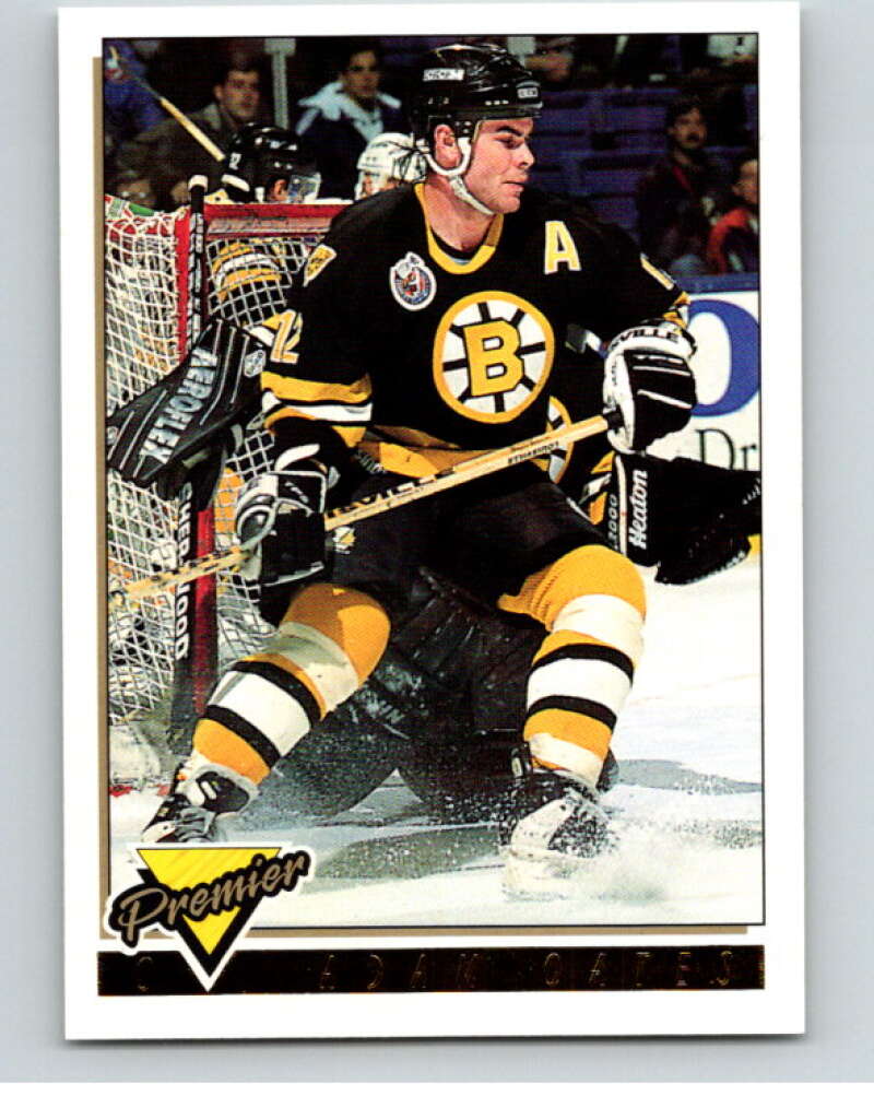 1993-94 Topps Premier Gold #50 Adam Oates Boston Bruins V65202 Image 1