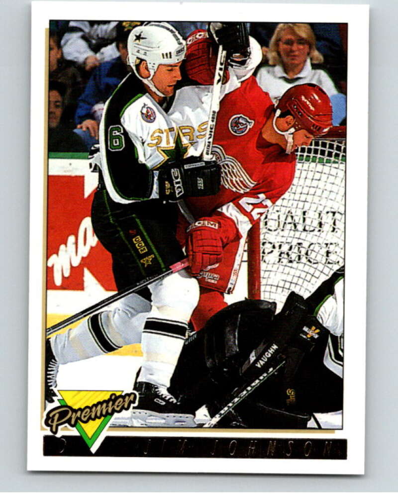 1993-94 Topps Premier Gold #98 Jim Johnson Dallas Stars V65213 Image 1