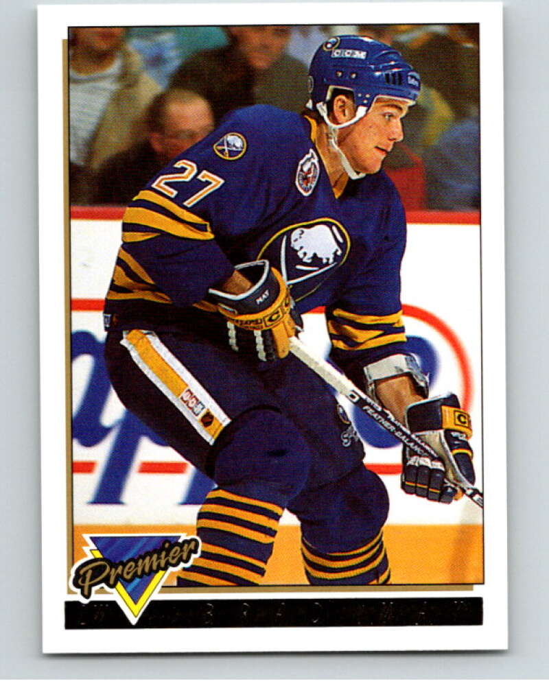 1993-94 Topps Premier Gold #192 Brad May Buffalo Sabres V65227 Image 1
