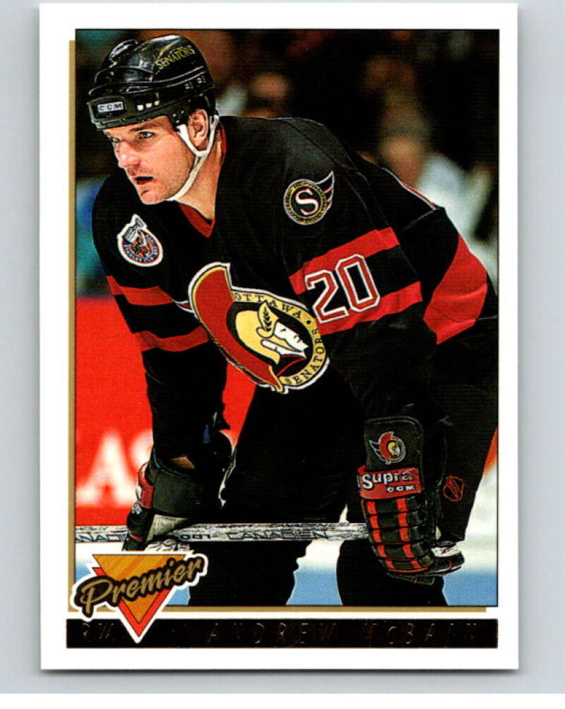 1993-94 Topps Premier Gold #238 Andrew McBain Ottawa Senators V65235 Image 1