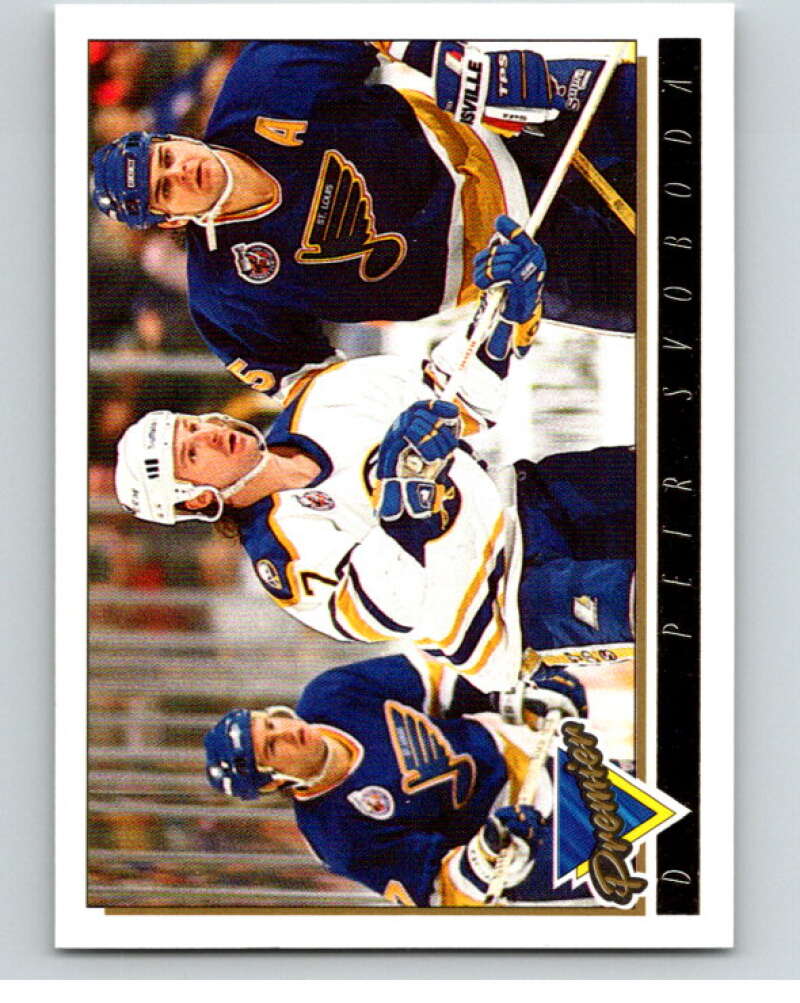 1993-94 Topps Premier Gold #308 Petr Svoboda Buffalo Sabres V65246 Image 1