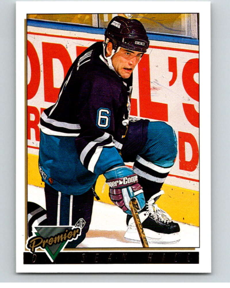 1993-94 Topps Premier Gold #312 Sean Hill Anaheim Ducks V65247 Image 1
