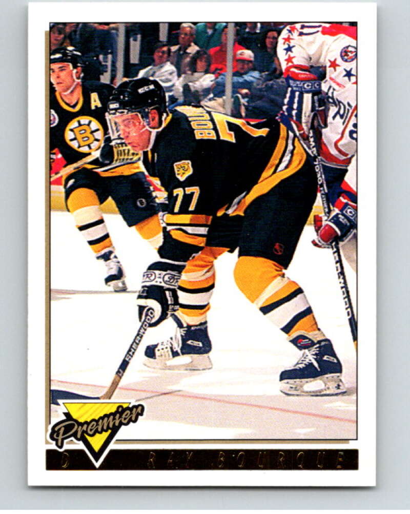 1993-94 Topps Premier Gold #350 Ray Bourque Boston Bruins V65249 Image 1