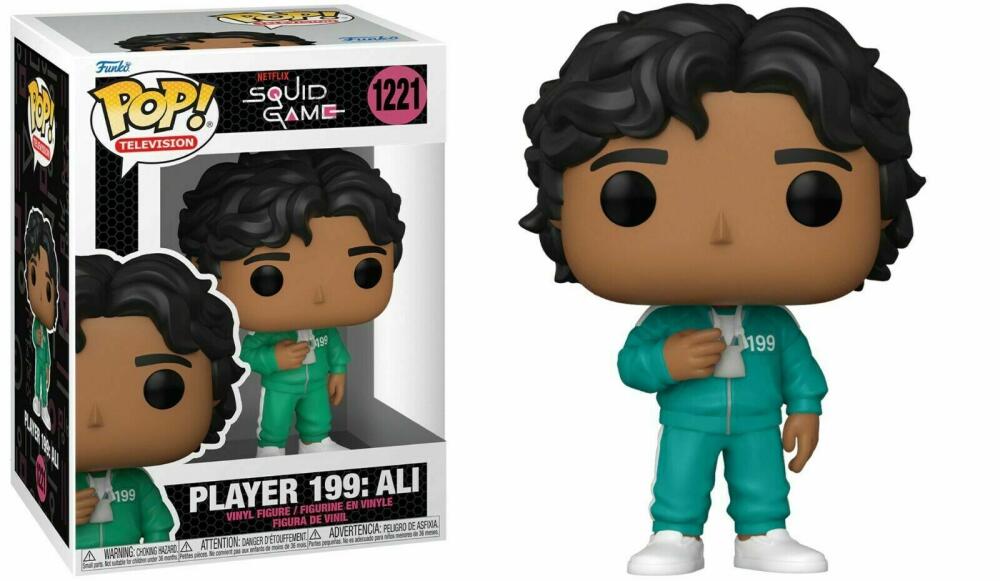 Funko Pop - 1221 Television - Squid Games - Player 199: Ali Vinyl Figure Image 1