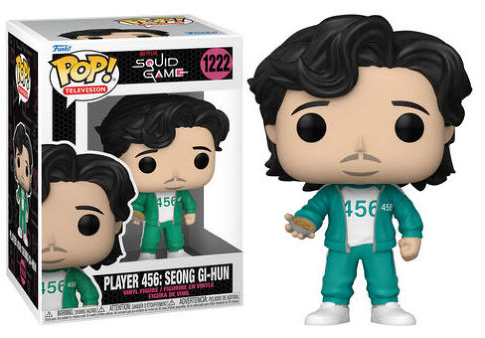 Funko Pop - 1222 Television - Squid Games - Player 456: Gi-Hun Vinyl Figure Image 1