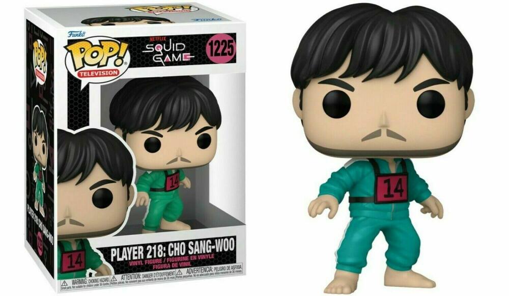 Funko Pop - 1225 Television - Squid Games - Player 218: Cho Sang-Woo Vinyl Figure Image 1