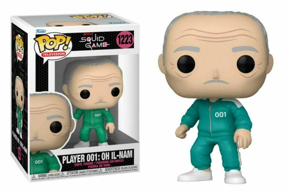Funko Pop - 1223 Television - Squid Games - Player 001: Il-Nam Vinyl Figure Image 1