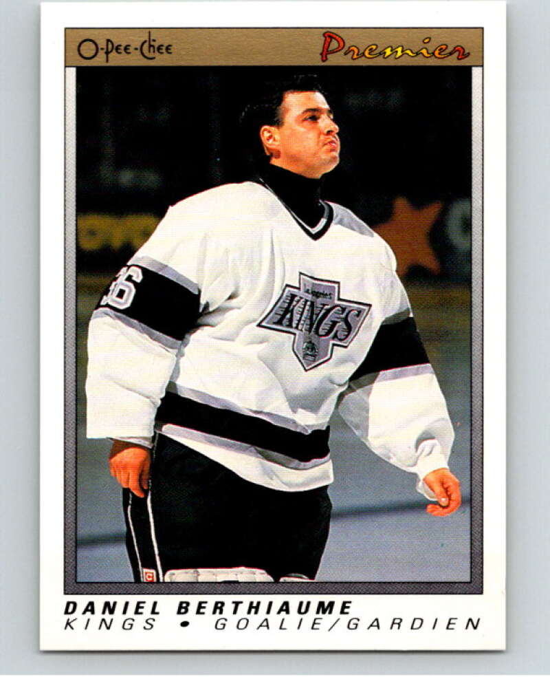 1990-91 OPC Premier #5 Daniel Berthiaume V65270 Image 1