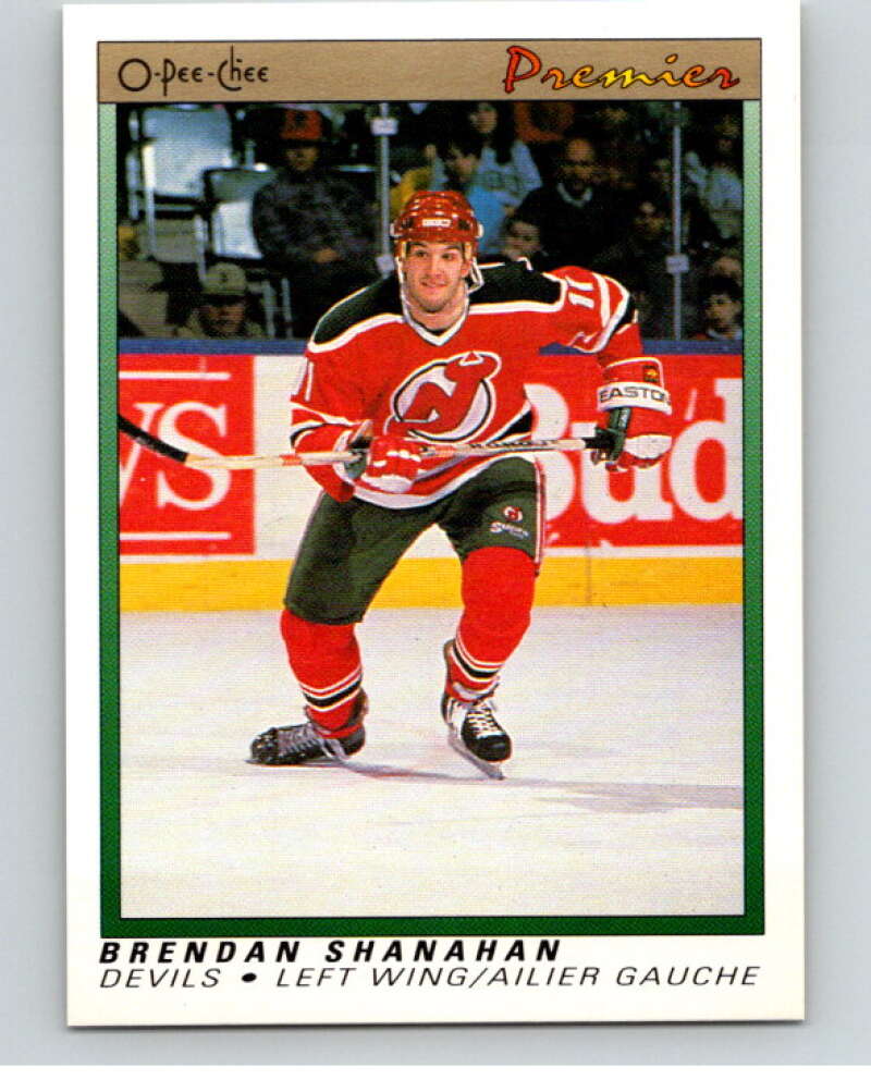1990-91 OPC Premier #105 Brendan Shanahan New Jersey Devils V65453 Image 1