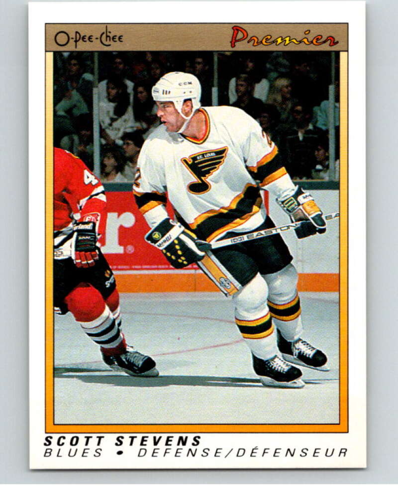 1990-91 OPC Premier #112 Scott Stevens V65468 Image 1