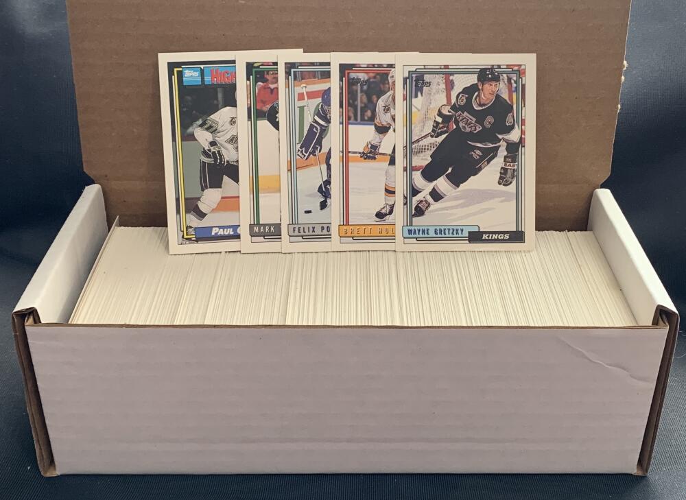 1992-93 Topps NHL Hockey Collector Complete Set 1-529 Image 1