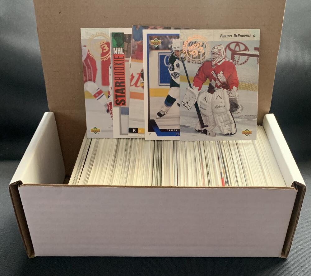 1993-94 Upper Deck Hockey Trading Cards - Box Over 500 cards! - Lot #6 Image 1