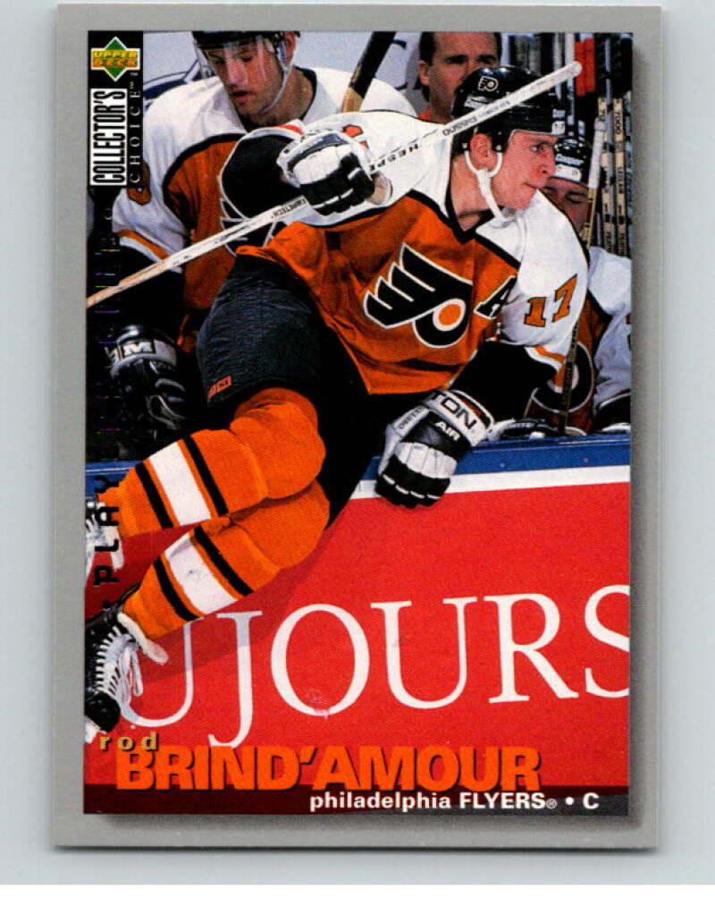 1995-96 Collector's Choice Player's Club #29 Rod Brind'Amour Flyers V65525 Image 1