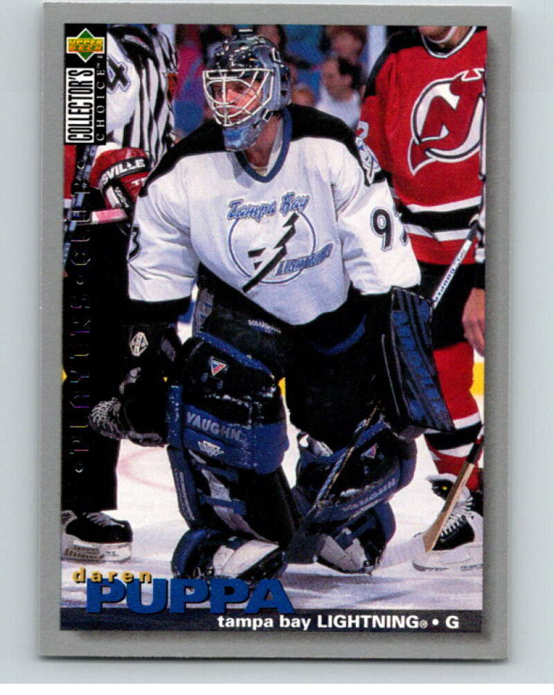 1995-96 Collector's Choice Player's Club #117 Daren Puppa Lightning V65547 Image 1
