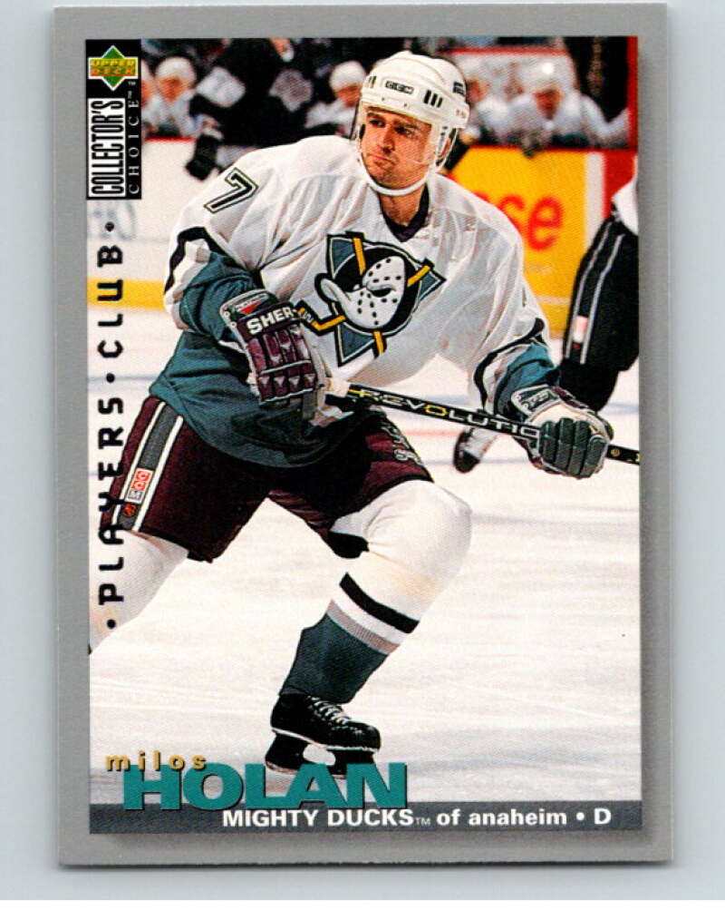 1995-96 Collector's Choice Player's Club #265 Milos Holan Ducks V65572 Image 1
