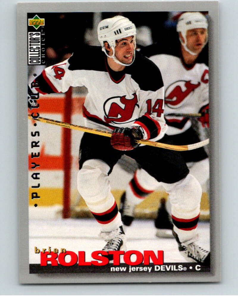 1995-96 Collector's Choice Player's Club #273 Brian Rolston Devils V65576 Image 1