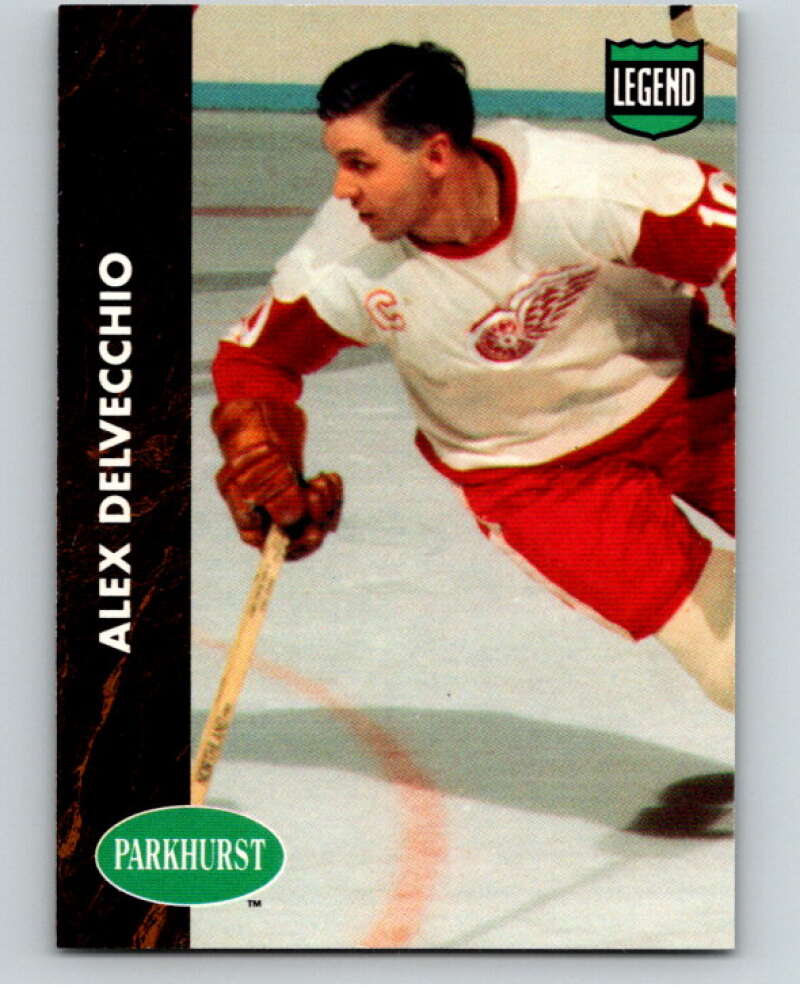 1991-92 Parkhurst PHC #PHC2 Alex Delvecchio Detroit Red Wings V65631 Image 1
