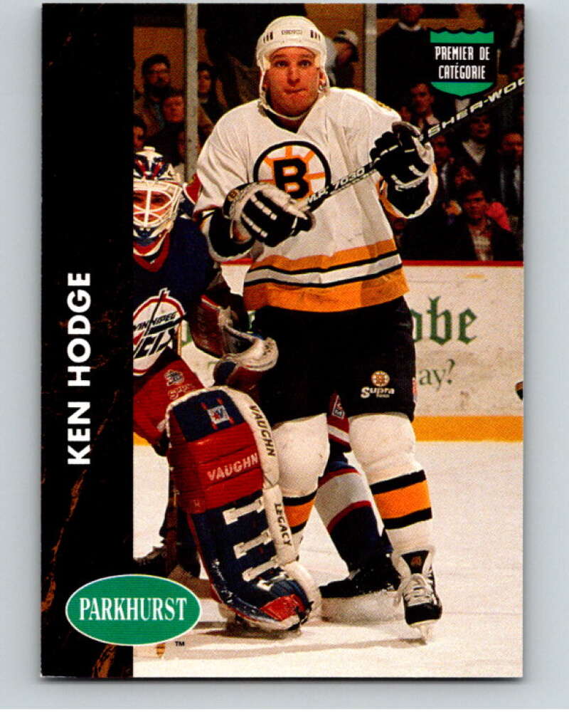 1991-92 Parkhurst PHC #PHC3 Ken Hodge Jr. Boston Bruins V65637 Image 1