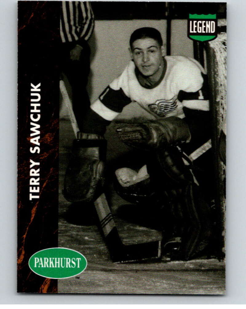 1991-92 Parkhurst PHC #PHC9 Terry Sawchuk Detroit Red Wings V65653 Image 1