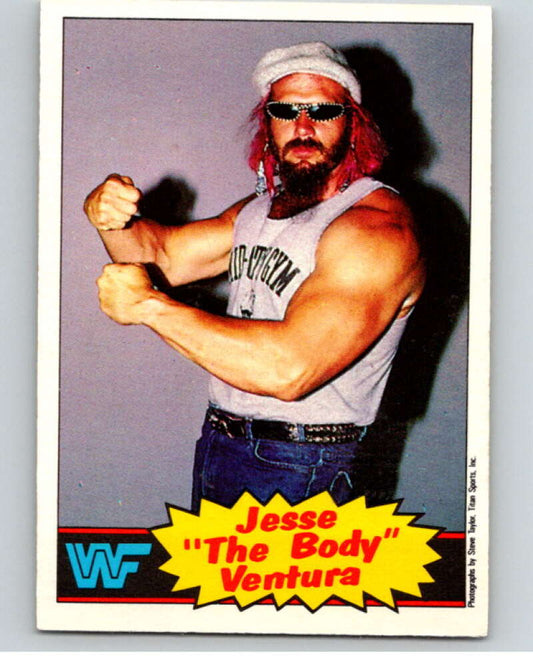 1985 O-Pee-Chee WWF #11 Jesse The Body Ventura   V65694 Image 1