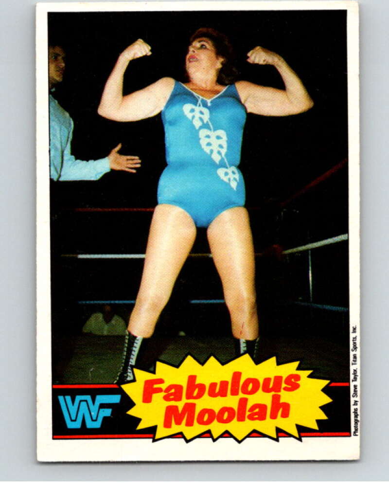 1985 O-Pee-Chee WWF #13 The Fabulous Moolah V65698 Image 1