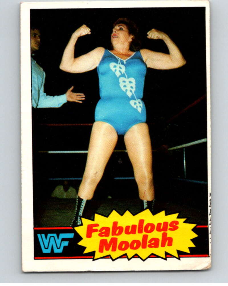 1985 O-Pee-Chee WWF #13 The Fabulous Moolah V65699 Image 1