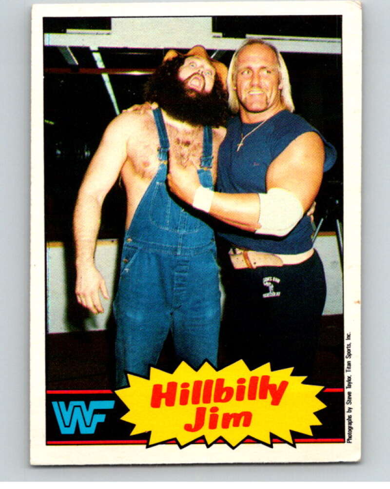 1985 O-Pee-Chee WWF #15 Hillbilly Jim V65703 Image 1